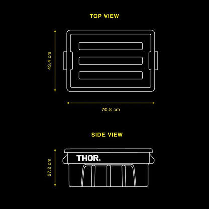 53L THOR Stackable Storage Box