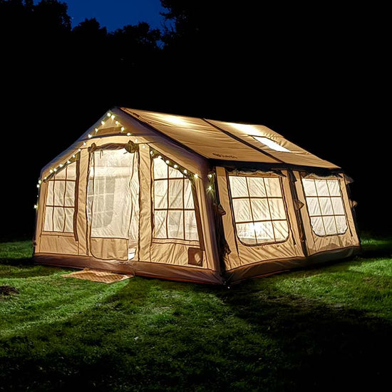 Air Tent 140 Inflatable Glamping Hot Tent by Oliezi Outdoors